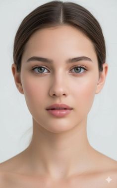 Woman with brown hair and green eyes looking directly at the camera